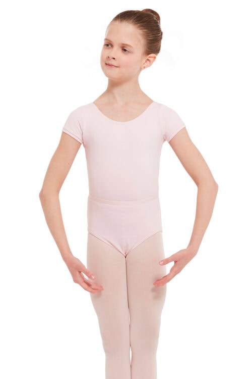 55681307 Short Sleeve Tactel Academy Leotard