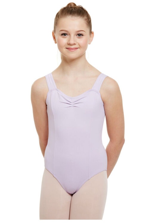55686584 Girls Wide Strap Tank Leotard