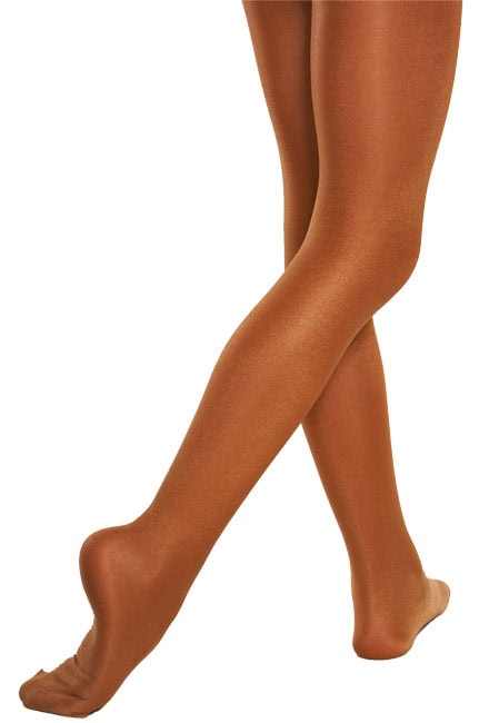 Girls Footed Shimmer Tights