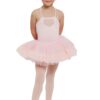 Girls heart mesh ruffle hem tutu skirt