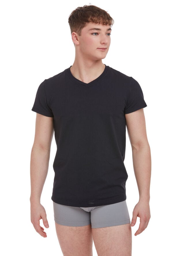 Men's classic V-neck T-shirt