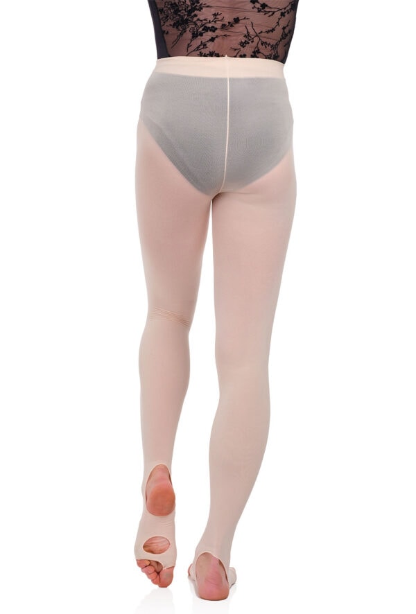 T0988L-twohole-pink-back Ladies Contoursoft Free Flex Tights