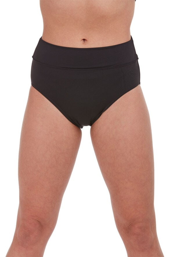 High Waistband Dance Brief with Regular Leg Line