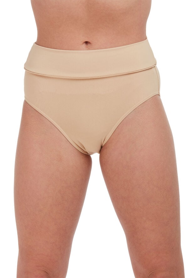 High Waistband Dance Brief with Regular Leg Line