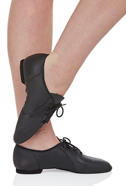 2mc-blovh-jaxzx-blk Jazzsoft - Lace-up Split-sole Jazz Shoe