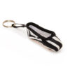 Zebra Pointe Shoe Keyring