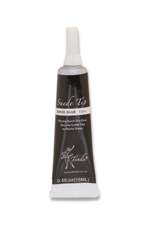 Tendu suede tip pointe shoe glue