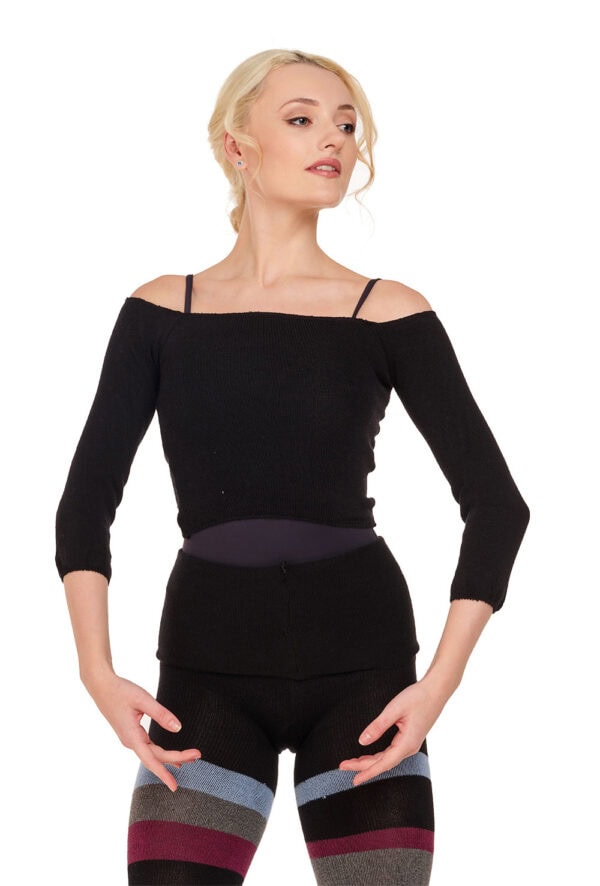 Jerband - Off-The-Shoulder Knit Top