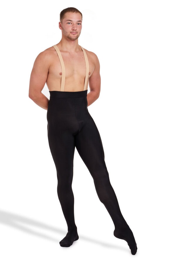 Men's Convertible Performance Tights with Elastic Shoulder Straps