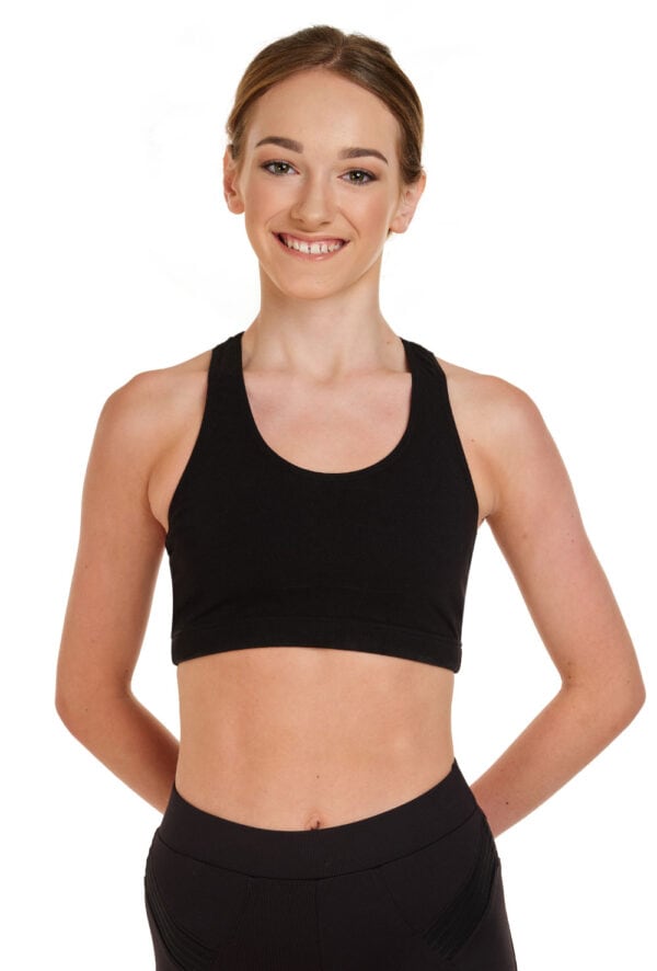 Cotton Racer Back Bra Top