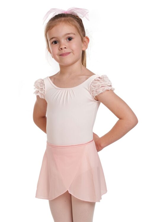 Gigiviu - Mesh Skirt with Sateen Waistband