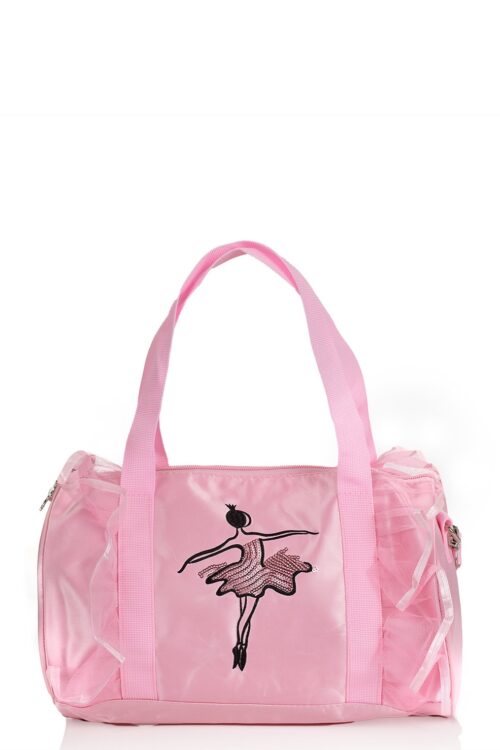 Ballet Sequin Barrel Bag