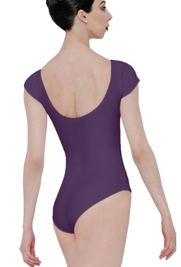 Candide - Cap Sleeve Leotard with Ruche