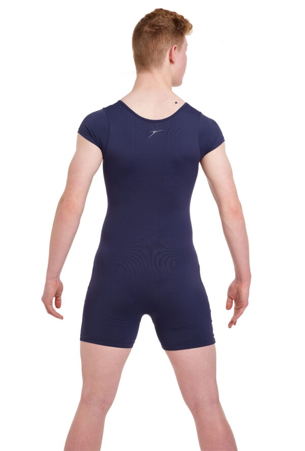 Men's Zip Front Short Unitard