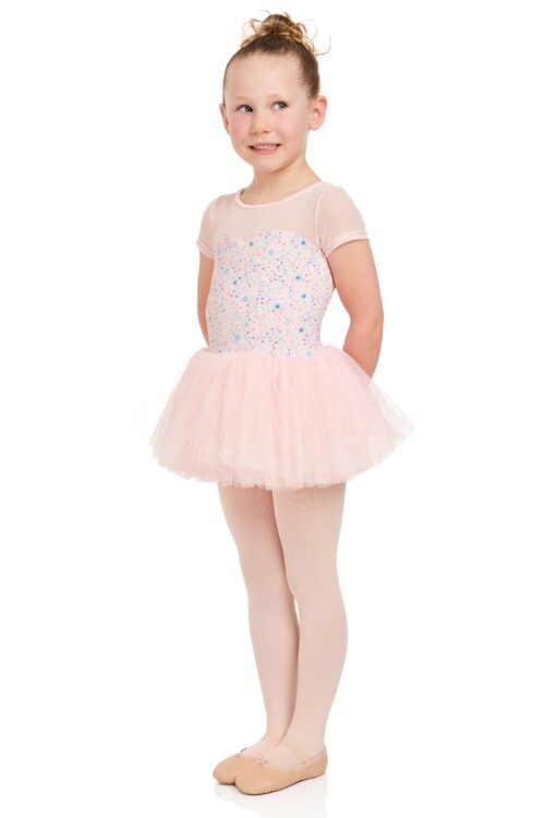 Ditsy Floral Cap Sleeve Tutu Dress