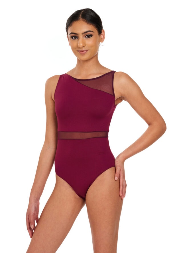 Clementine Tank Mesh Leotard